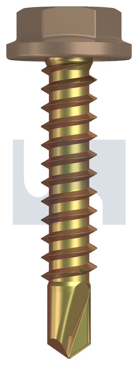 METAL SDS FLANGED HEX HEAD ZYP ST MET FLG HX:10-16X 25 thumbnail 5