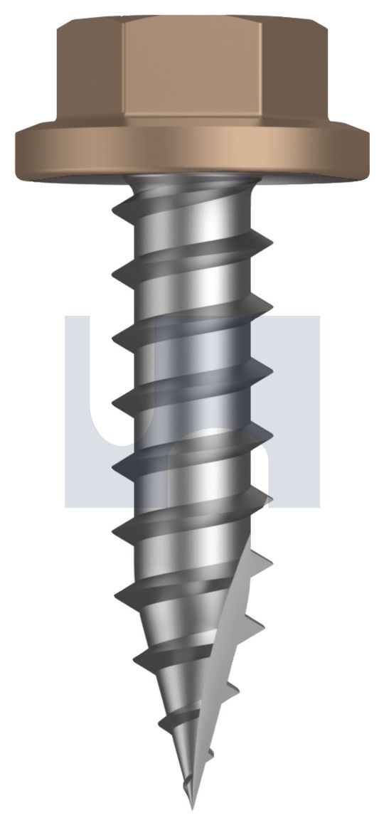 TYPE 17 FLANGED HEX HEAD CL4 ST T17 FLG HX:14-10X 25 thumbnail 5