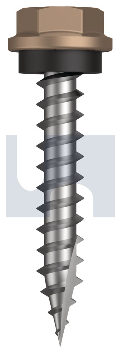 TYPE 17 HEX HEAD + WASHER CL4 ST T17 SEAL HX:10-12X 30 thumbnail 5