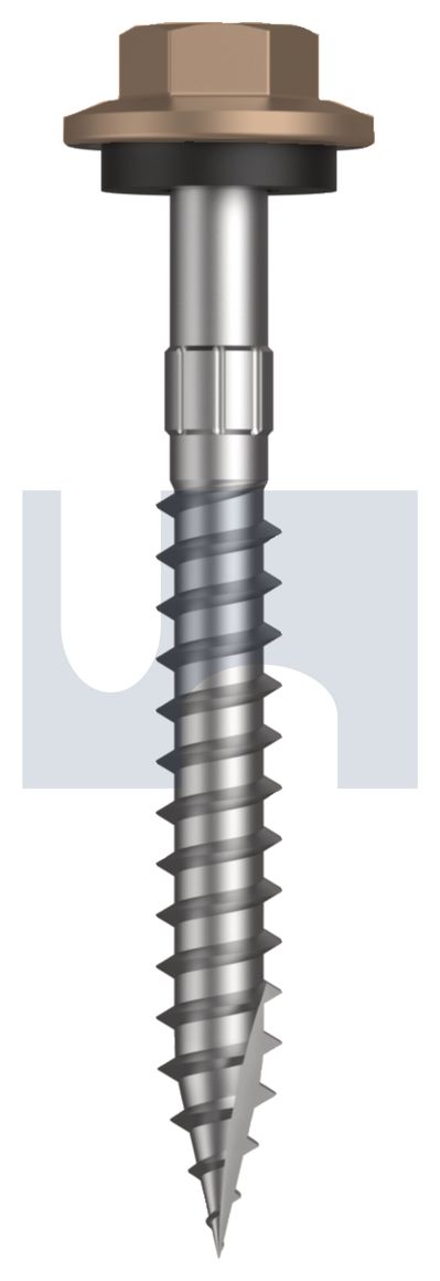 TYPE 17 HEX HEAD + WASHER CL4 ST T17 SEAL HX S:12-11X 50 thumbnail 5