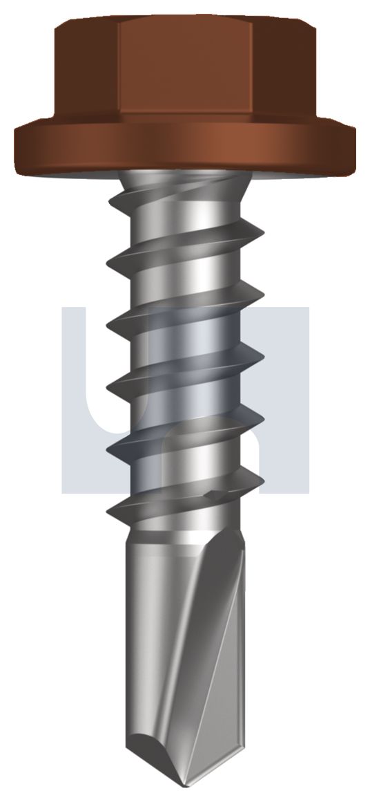 METAL SDS FLANGED HEX HEAD CL4 TE MET FLG HX:14-10X 25 thumbnail 5