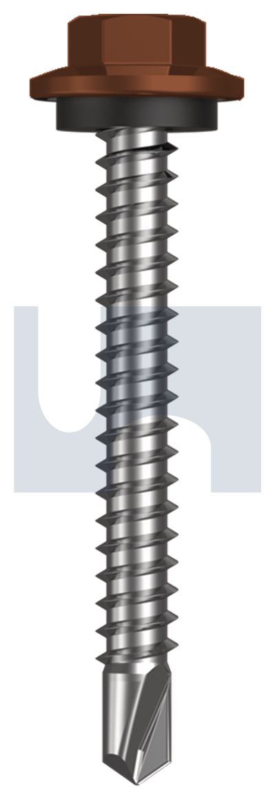 METAL SDS HEX HEAD + WASHER CL4 TE MET SEAL HX:12-14X 45 thumbnail 5
