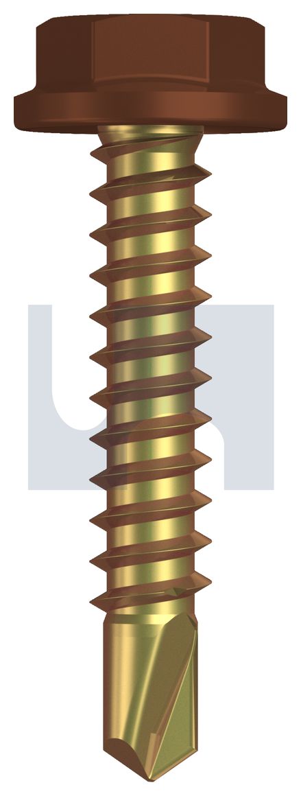 METAL SDS FLANGED HEX HEAD ZYP TE MET FLG HX:10-16X 25 thumbnail 5
