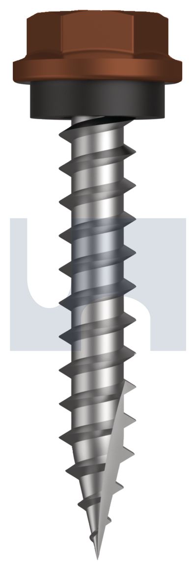 TYPE 17 HEX HEAD + WASHER CL4 TE T17 SEAL HX:10-12X 30 thumbnail 5
