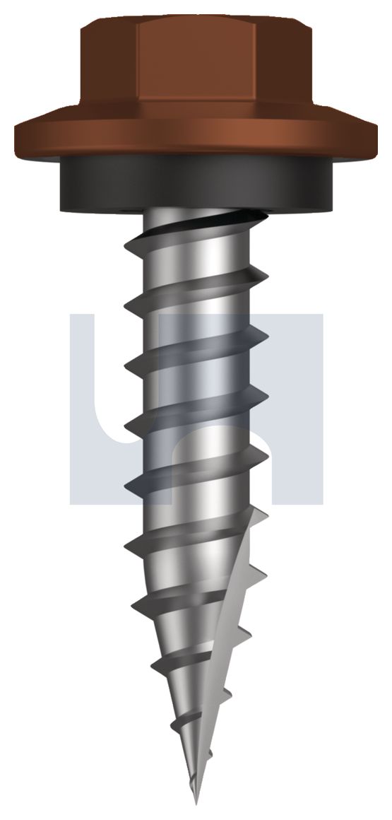 TYPE 17 HEX HEAD + WASHER CL4 TE T17 SEAL HX:12-11X 25 thumbnail 5