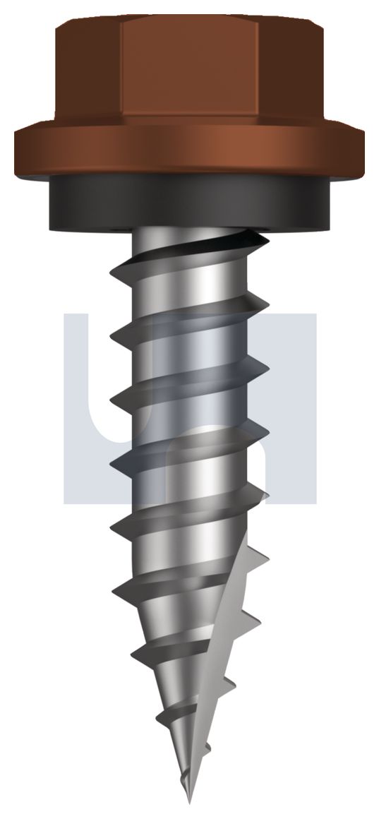 TYPE 17 HEX HEAD + WASHER CL4 TE T17 SEAL HX:14-10X 25 thumbnail 5