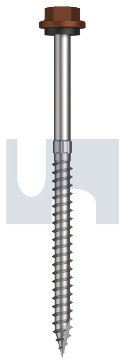 TYPE 17 HEX HEAD + WASHER CL4 TE T17 SEAL HX S:14-10X100 thumbnail 5