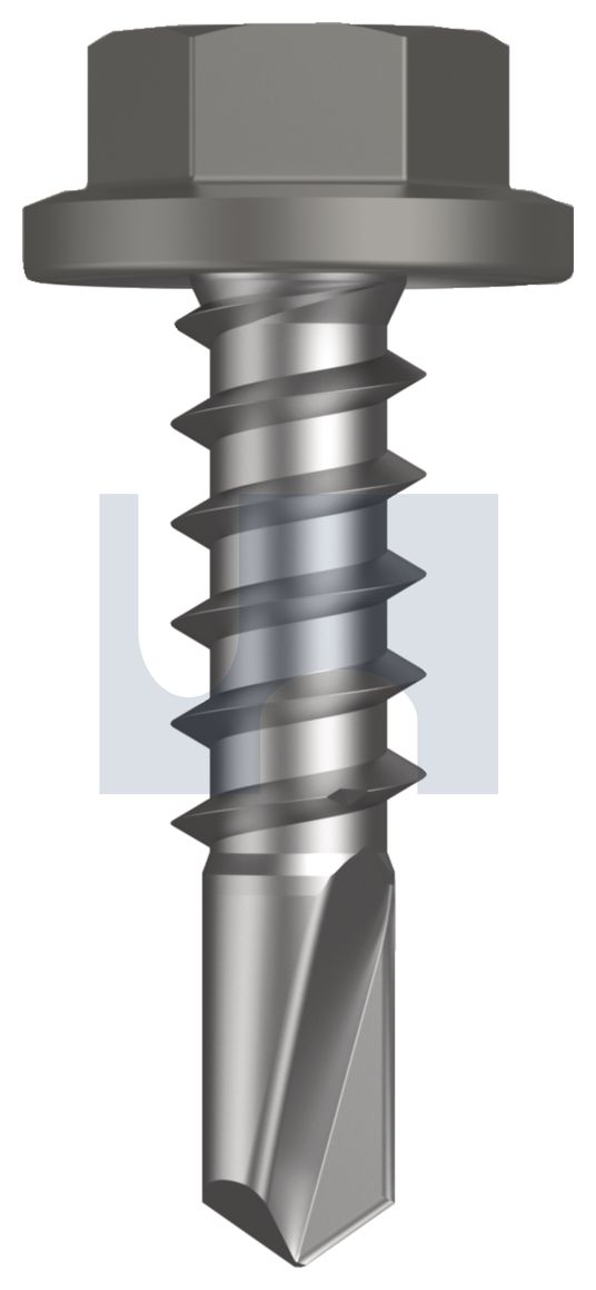 METAL SDS FLANGED HEX HEAD CL4 WA MET FLG HX:14-10X 25 thumbnail 5