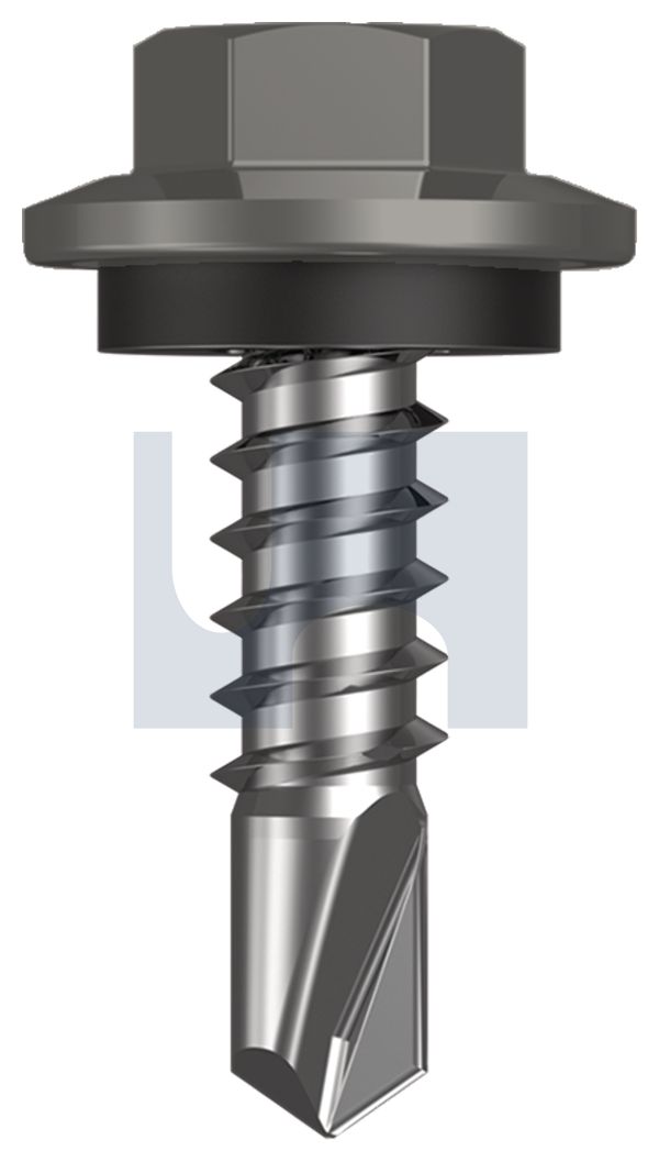 METAL SDS HEX HEAD + WASHER CL4 WA MET SEAL HX:12-14X 20 thumbnail 5