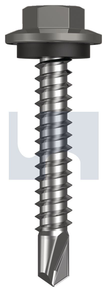 METAL SDS HEX HEAD + WASHER CL4 WA MET SEAL HX:12-14X 35 thumbnail 5