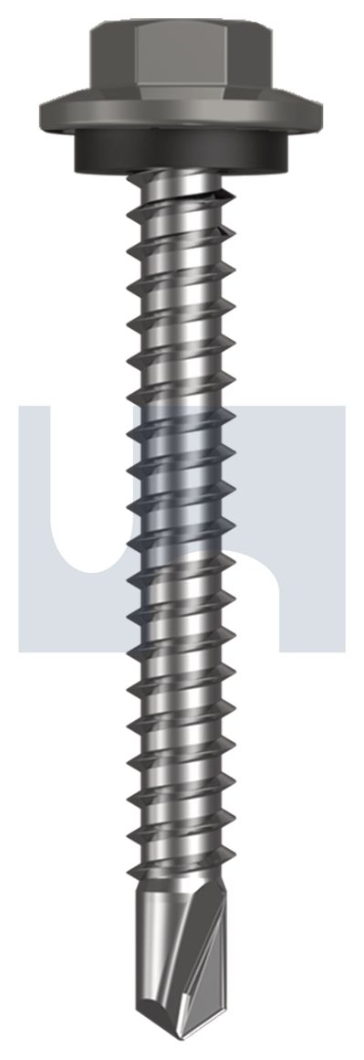 METAL SDS HEX HEAD + WASHER CL4 WA MET SEAL HX:12-14X 45 thumbnail 5