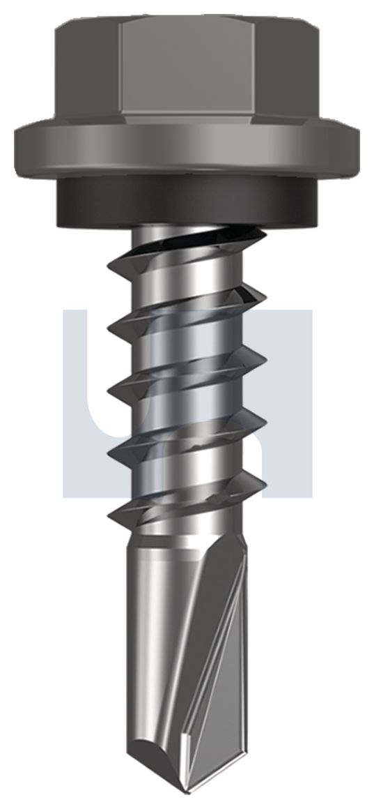 METAL SDS HEX HEAD + WASHER CL4 WA MET SEAL HX:14-10X 25 thumbnail 5