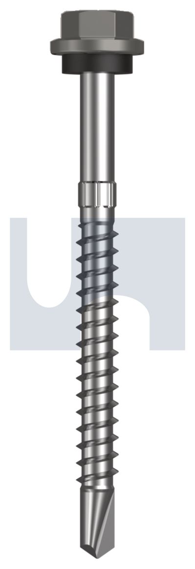 METAL SDS HEX HEAD + WASHER CL4 WA MET SEAL HX S:14-10X 75 thumbnail 5