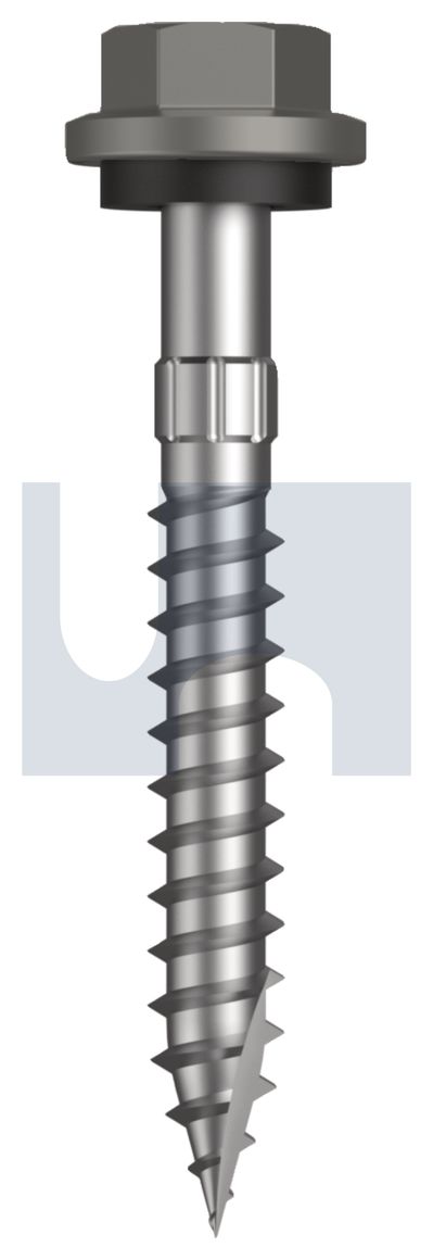 TYPE 17 HEX HEAD + WASHER CL4 WA T17 SEAL HX S:14-10X 50 thumbnail 5