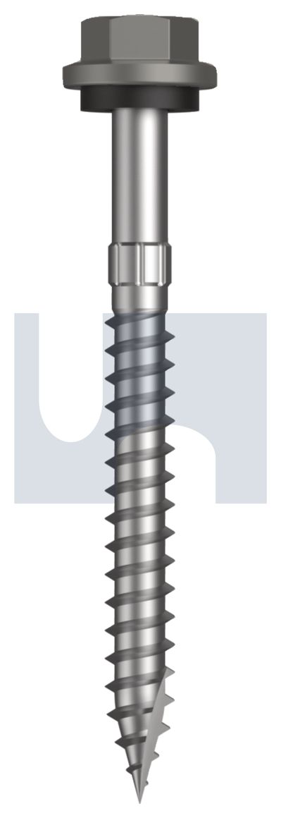 TYPE 17 HEX HEAD + WASHER CL4 WA T17 SEAL HX S:14-10X 65 thumbnail 5