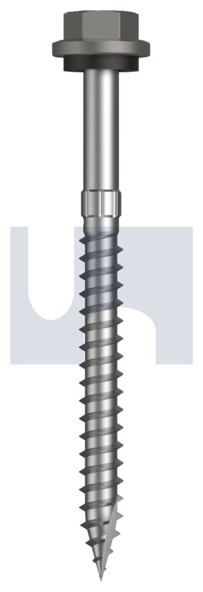 TYPE 17 HEX HEAD + WASHER CL4 WA T17 SEAL HX S:14-10X 75 thumbnail 5