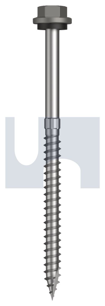 TYPE 17 HEX HEAD + WASHER CL4 WA T17 SEAL HX S:14-10X100 thumbnail 5