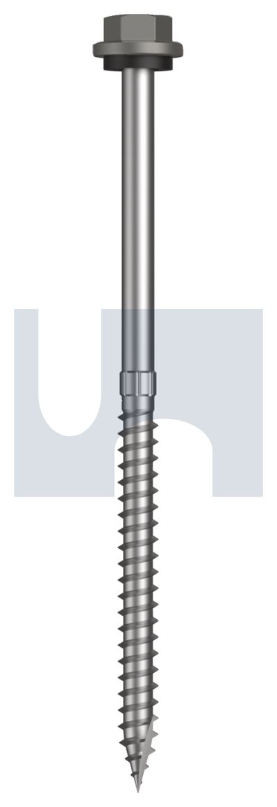 TYPE 17 HEX HEAD + WASHER CL4 WA T17 SEAL HX S:14-10X115 thumbnail 5