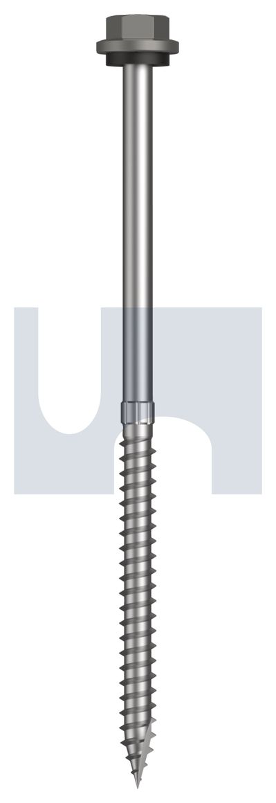 TYPE 17 HEX HEAD + WASHER CL4 WA T17 SEAL HX S:14-10X125 thumbnail 5
