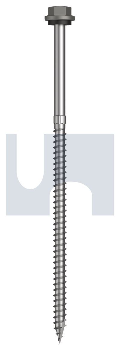 TYPE 17 HEX HEAD + WASHER CL4 WA T17 SEAL HX S:14-10X150 thumbnail 5