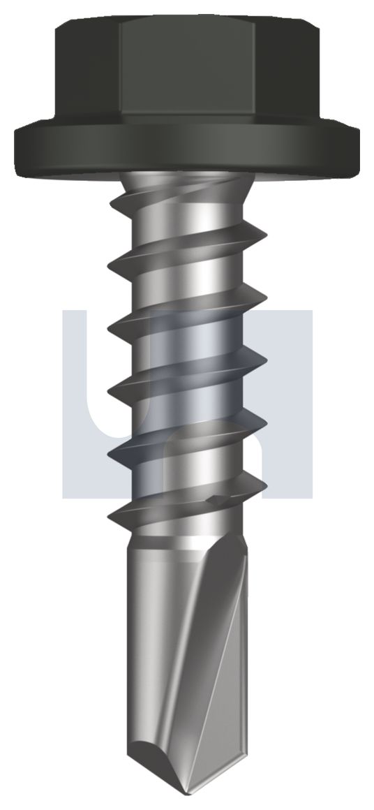 METAL SDS FLANGED HEX HEAD CL4 WG MET FLG HX:14-10X 25 thumbnail 5