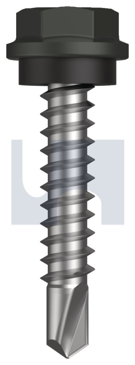 METAL SDS HEX HEAD + WASHER CL4 WG MET SEAL HX:10-16X 25 thumbnail 5