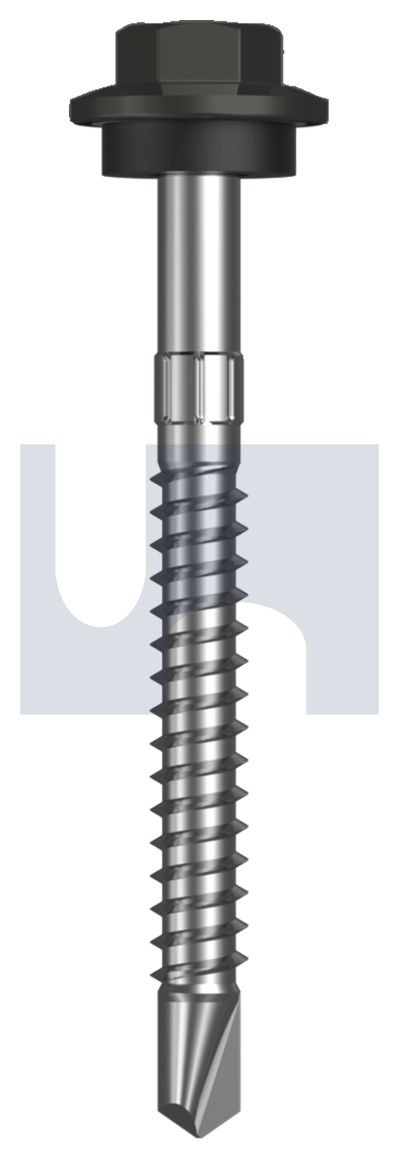 METAL SDS HEX HEAD + WASHER CL4 WG MET SEAL HX S:12-14X 55 thumbnail 5