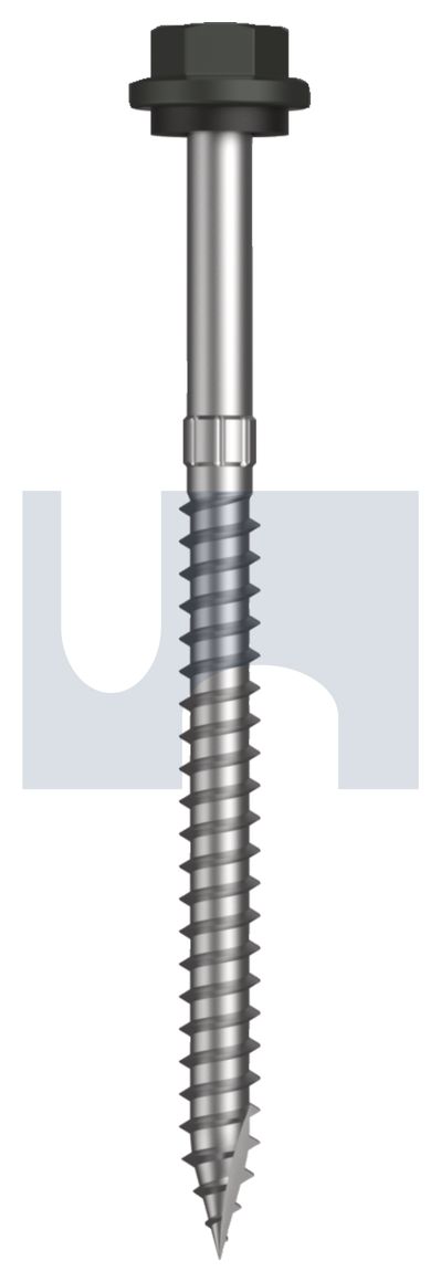 TYPE 17 HEX HEAD + WASHER CL4 WG T17 SEAL HX S:14-10X 90 thumbnail 5