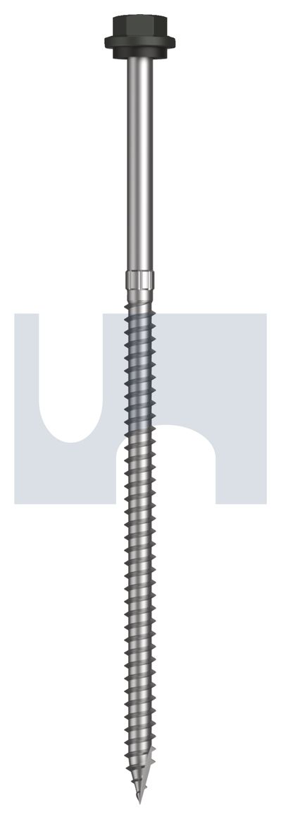 TYPE 17 HEX HEAD + WASHER CL4 WG T17 SEAL HX S:14-10X150 thumbnail 5