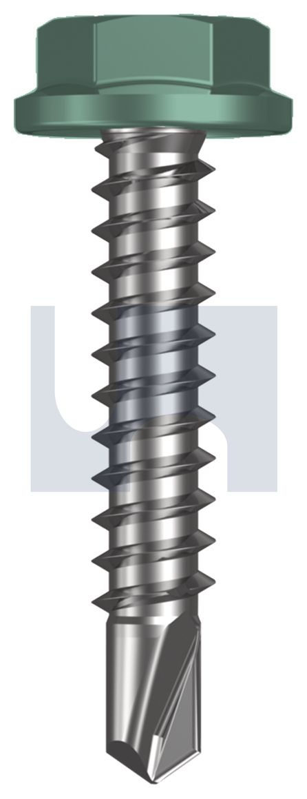 METAL SDS FLANGED HEX HEAD CL4 WI MET FLG HX:10-16X 25 thumbnail 5