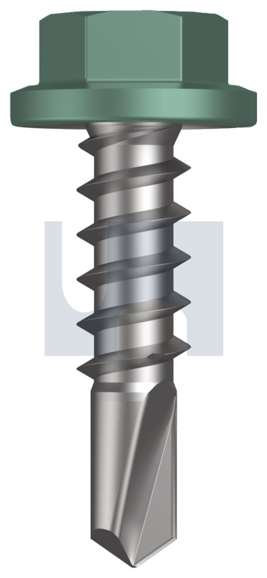 METAL SDS FLANGED HEX HEAD CL4 WI MET FLG HX:14-10X 25 thumbnail 5