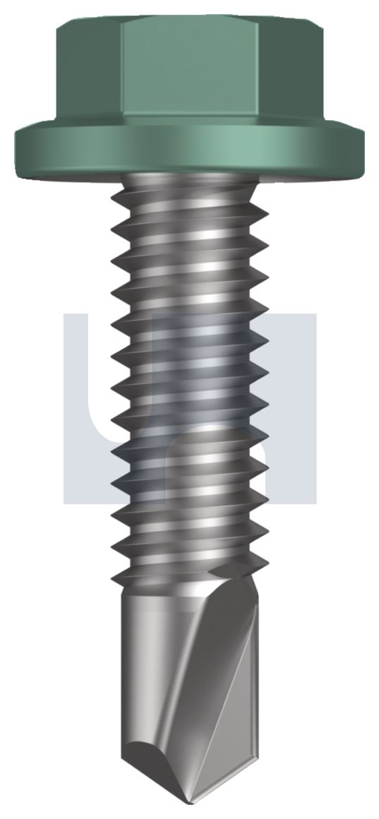 METAL SDS FLANGED HEX HEAD CL4 WI MET FLG HX:14-20X 25 thumbnail 5