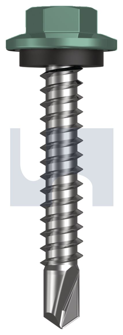 METAL SDS HEX HEAD + WASHER CL4 WI MET SEAL HX:12-14X 35 thumbnail 5