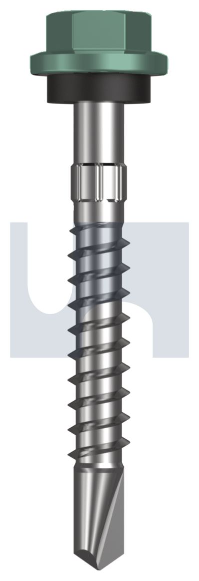 METAL SDS HEX HEAD + WASHER CL4 WI MET SEAL HX S:14-10X 50 thumbnail 5
