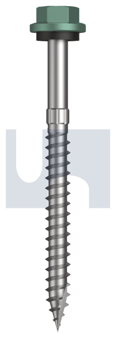TYPE 17 HEX HEAD + WASHER CL4 WI T17 SEAL HX S:14-10X 75 thumbnail 5