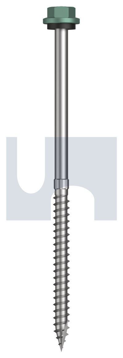 TYPE 17 HEX HEAD + WASHER CL4 WI T17 SEAL HX S:14-10X125 thumbnail 5