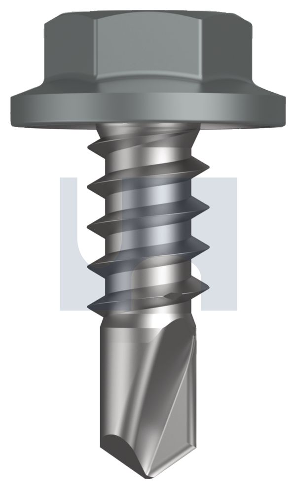 METAL SDS FLANGED HEX HEAD CL4 WN MET FLG HX: 8-18X 12 thumbnail 5