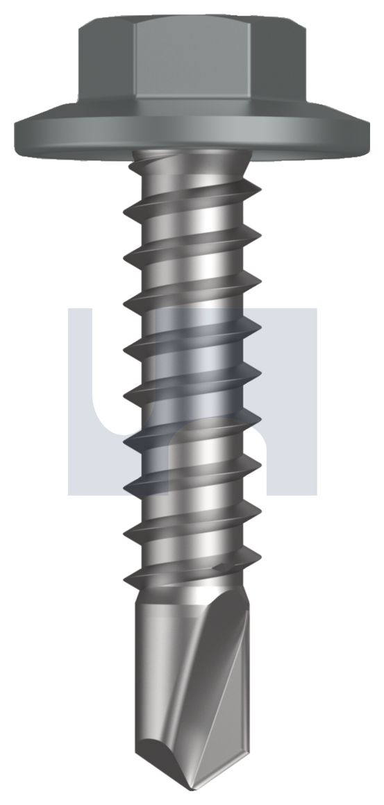 METAL SDS FLANGED HEX HEAD CL4 WN MET FLG HX:12-14X 25 thumbnail 5