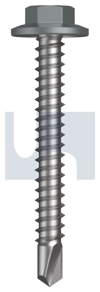 METAL SDS FLANGED HEX HEAD CL4 WN MET FLG HX:12-14X 45 thumbnail 5