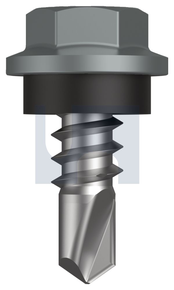 METAL SDS HEX HEAD + WASHER CL4 WN MET SEAL HX: 8-18X 12 thumbnail 5