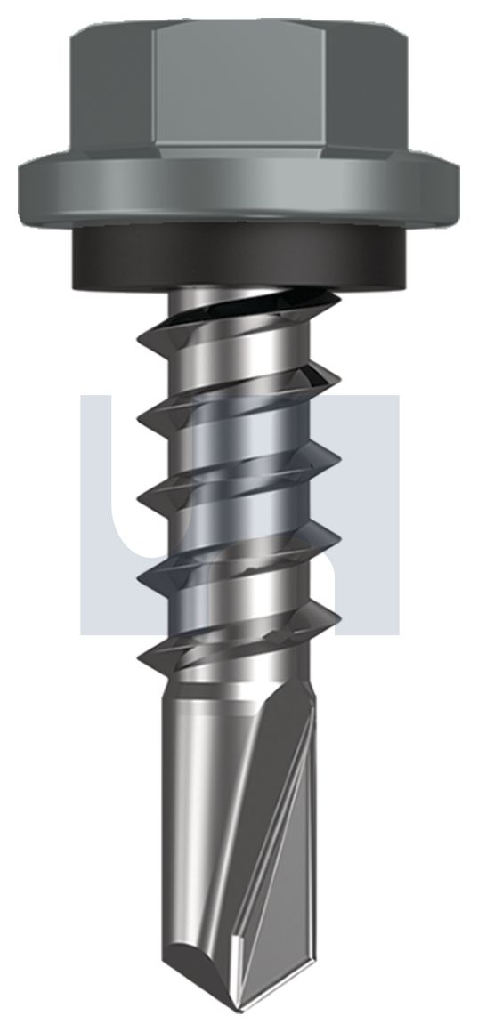METAL SDS HEX HEAD + WASHER CL4 WN MET SEAL HX:14-10X 25 thumbnail 5