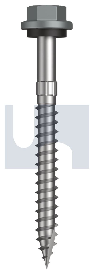 TYPE 17 HEX HEAD + WASHER CL4 WN T17 SEAL HX S:14-10X 65 thumbnail 5