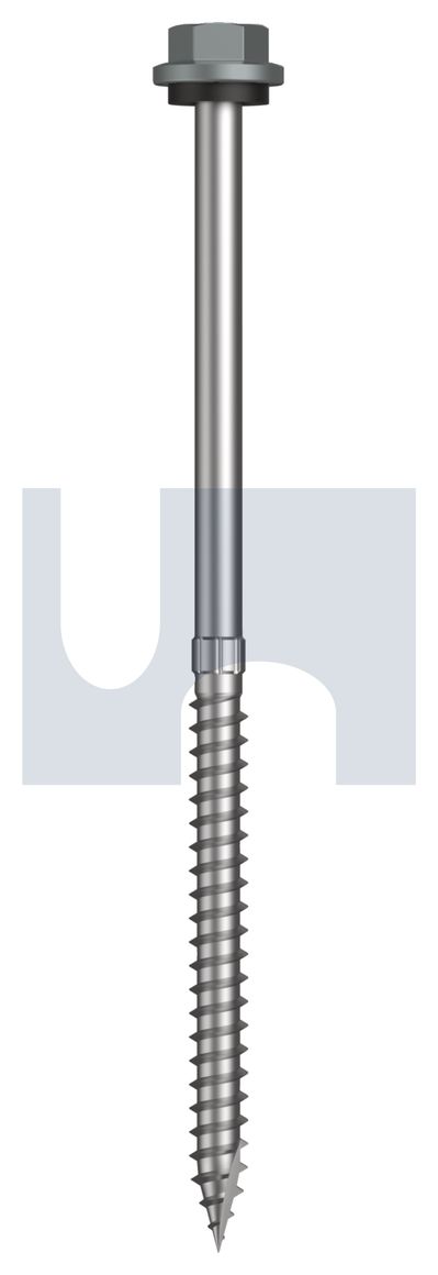 TYPE 17 HEX HEAD + WASHER CL4 WN T17 SEAL HX S:14-10X125 thumbnail 5