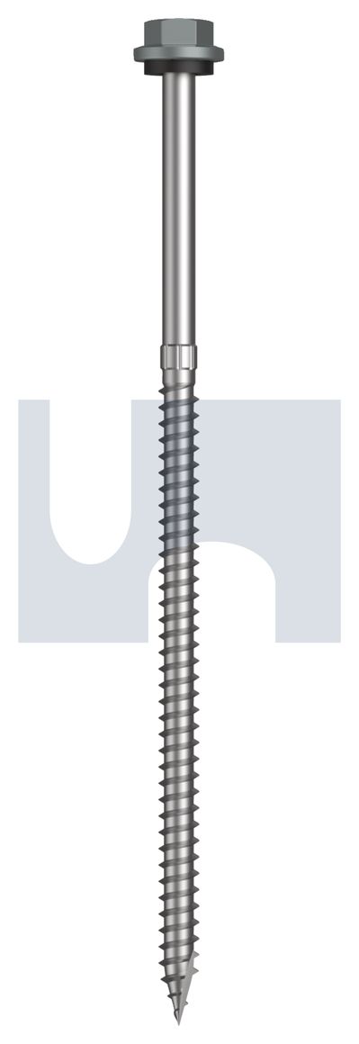 TYPE 17 HEX HEAD + WASHER CL4 WN T17 SEAL HX S:14-10X150 thumbnail 5