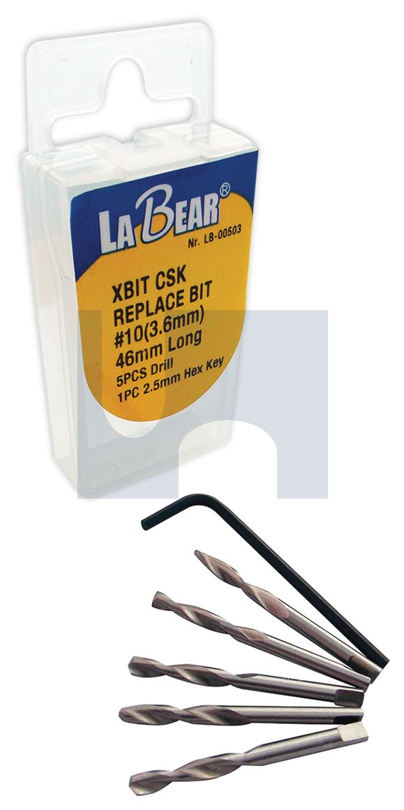EZ DRILL BIT REPLACEMENT EZ BIT REPLACE 5XBIT 1XKEY:#10 thumbnail 5