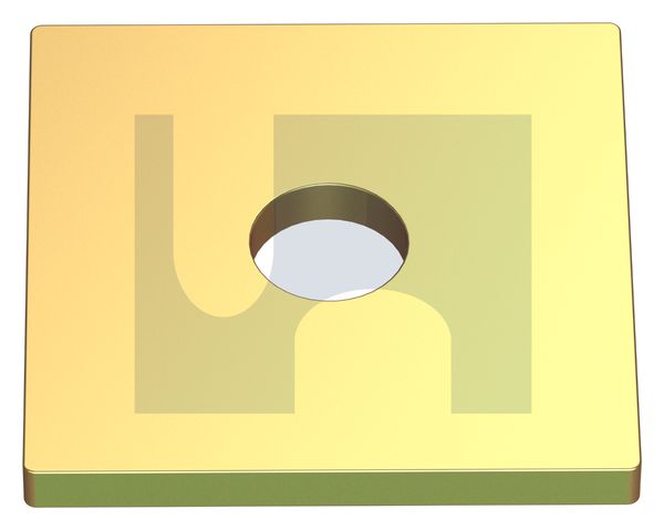 SQUARE WASHER ZYP MS SQ WASH:M12 50X50X5 thumbnail 5
